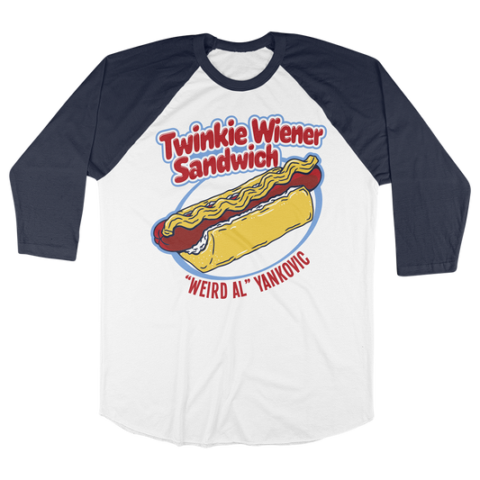 Twinkie Wiener Sandwich Raglan Long Sleeve