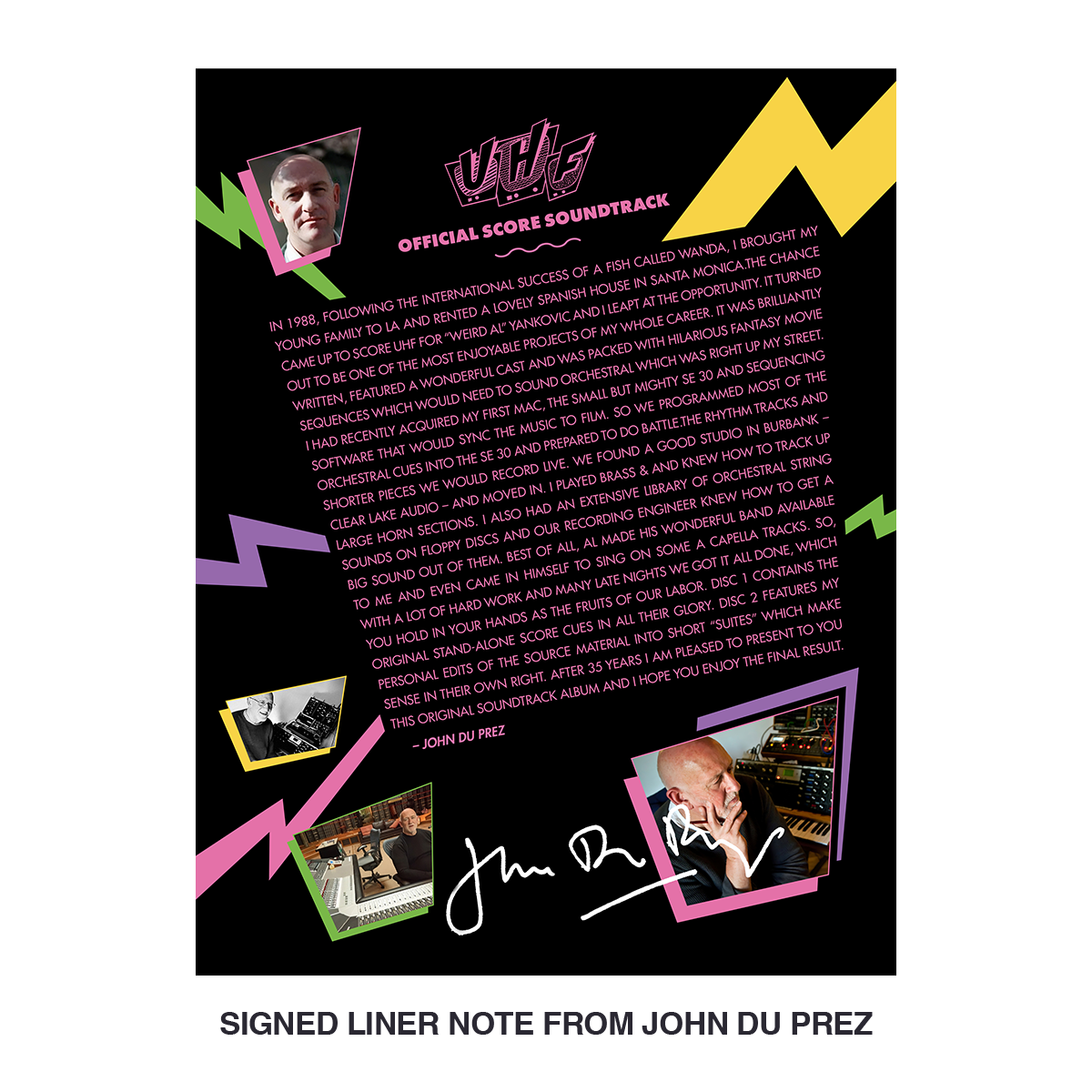 Platinum Edition - Official UHF Score Soundtrack 37th Anniversary