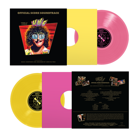 Official UHF Score Soundtrack - 37th Anniversary Deluxe 2LP Colored Vinyl