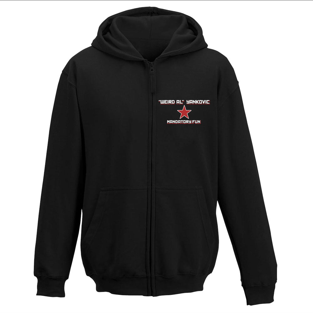 Mandatory Fun Black Zipper Hoodie – 